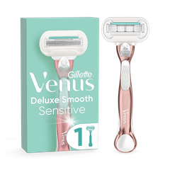Image 1 for Deluxe Smooth Sensitive RoseGold Razor - 1 Blade