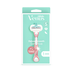 Image 2 for Deluxe Smooth Sensitive RoseGold Razor - 1 Blade
