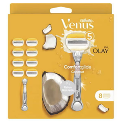 Image 2 for ComfortGlide Coconut with Olay Platinum Handle + 8 Blades