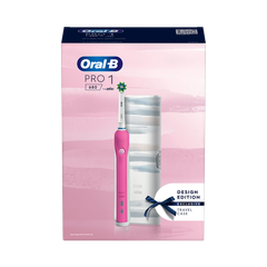 Image 3 for Oral-B Pro Series 1 680 Pink Electric Toothbrush, Designed By Braun