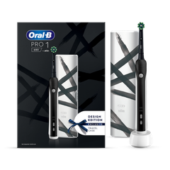Image 2 for Oral-B Pro Series 1 680 Black Electric Toothbrush, Designed By Braun