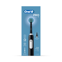 Image 1 for Oral-B Pro Series 1 Black Electric Toothbrush, Designed By Braun