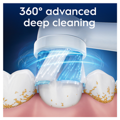 Image 3 for Oral-B iO Series Ultimate Clean, Original Brush Heads, CrissCross Bristles, 4