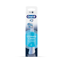 Image 1 for Oral-B iO Series Ultimate Clean, Original Brush Heads, CrissCross Bristles, 2