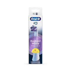 Image 1 for Oral-B iO Series Radiant White, Original Brush Heads for Teeth Whitening , 4