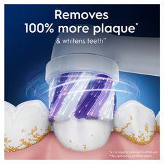 Image 3 for Oral-B iO Series Radiant White, Original Brush Heads for Teeth Whitening , 4