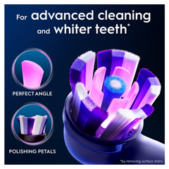 Image 4 for Oral-B iO Series Radiant White, Original Brush Heads for Teeth Whitening , 4