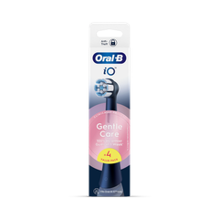 Image 1 for Oral-B iO Series Gentle Care Black, Original Brush Heads, for Sensitive Gums, 4