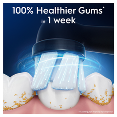 Image 3 for Oral-B iO Series Gentle Care Black, Original Brush Heads, for Sensitive Gums, 4