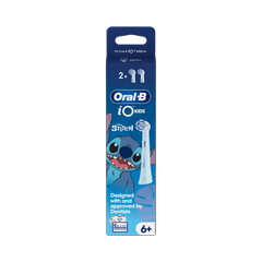 Image 3 for Oral-B iO Kids 6+ Disney Stitch Electric Toothbrush Head, Gentle on wobbly teeth & gums, 2