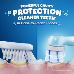 Image 4 for Oral-B iO Kids 6+ Disney Stitch Electric Toothbrush Head, Gentle on wobbly teeth & gums, 2