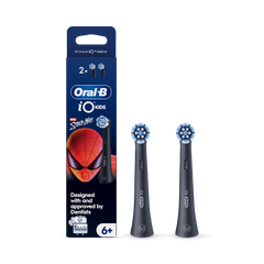 Image 1 for Oral-B iO Kids 6+ Marvel Spiderman Electric Toothbrush Head, Gentle on wobbly teeth & gums, 2