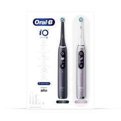 Image 1 for Oral-B iO 9 Black & Rose Electric Toothbrush Designed By Braun