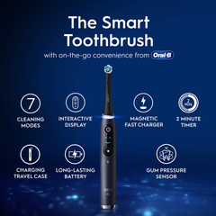 Image 4 for Oral-B iO 9 Special Edition Black Electric Toothbrush