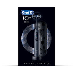 Image 1 for Oral-B iO 9 Electric Toothbrush, Black, 1 Brush Head, Charging Travel Case, Gift Edition