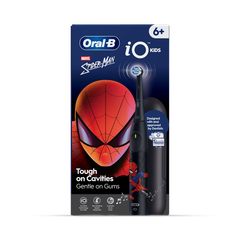 Image 1 for Oral-B iO Kids Marvel Spiderman Electric Toothbrush, 1 Toothbrush Head, 1 Travel Case