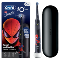 Image 2 for Oral-B iO Kids Marvel Spiderman Electric Toothbrush, 1 Toothbrush Head, 1 Travel Case