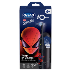 Image 3 for Oral-B iO Kids Marvel Spiderman Electric Toothbrush, 1 Toothbrush Head, 1 Travel Case