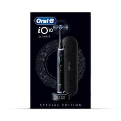 Image 1 for Oral-B iO 10 Black Electric Toothbrush Designed By Braun