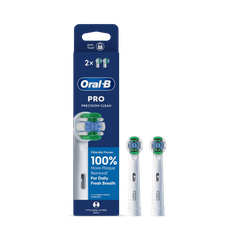 Image 1 for Oral-B Pro Precision Clean Toothbrush Heads, 2 Counts