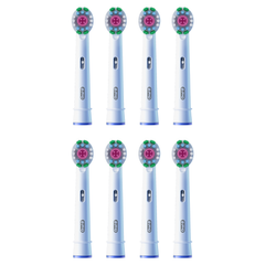 Image 3 for Oral-B Pro 3D White Toothbrush Heads with X Filament, 8 Counts