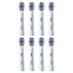 Image 3 for Oral-B Pro 3D White Toothbrush Heads, 8 Counts