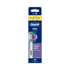 Image 2 for Oral-B Pro 3D White Toothbrush Heads, 4 Counts