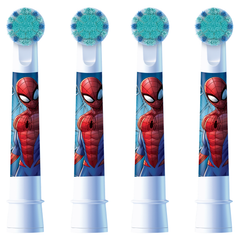 Image 3 for Oral-B PRO Kids Toothbrush Head, Featuring Marvel Spiderman for Ages 3+, Pack of 4