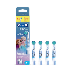 Image 1 for Oral-B PRO Kids Toothbrush Head, Featuring Disney Frozen for Ages 3+, Pack of 4