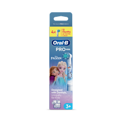 Image 2 for Oral-B PRO Kids Toothbrush Head, Featuring Disney Frozen for Ages 3+, Pack of 4