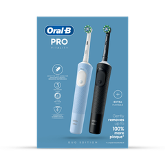 Image 1 for Oral-B Pro Vitality Black & Blue Electric Toothbrushes