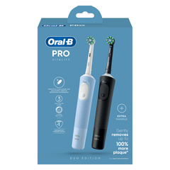 Image 3 for Oral-B Pro Vitality Black & Blue Electric Toothbrushes