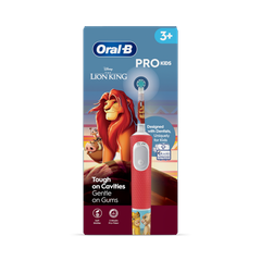 Image 1 for Oral-B Pro Kids Lion King Electric Toothbrush Designed By Braun