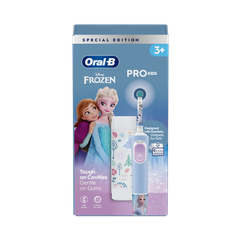 Image 3 for Oral-B Pro Kids Electric Toothbrush, 1 Handle Disney Frozen, 1 Toothbrush Head, 1 Travel Case