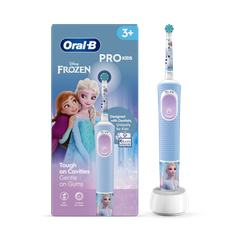 Image 1 for Oral-B Pro Kids Frozen Electric Toothbrush Designed By Braun