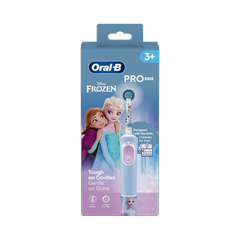 Image 3 for Oral-B Pro Kids Frozen Electric Toothbrush Designed By Braun