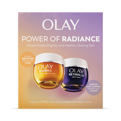 Image 1 for Radiance Renewal Giftset: Vitamin C SPF30 Day Cream + Retinol 24 Night Cream 50ml