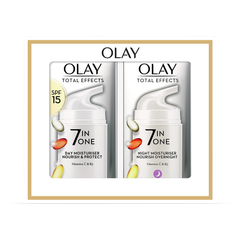 Image 1 for Total Effects Anti-Ageing 7in1 Giftset:  Day Moisturiser 37ml, Night Firming Moisturiser 37ml