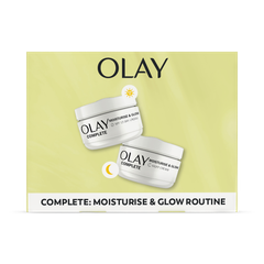 Image 1 for Complete Moisturise & Glow Skincare Giftset: Day Cream SPF15 50ml + Night Cream 50ml