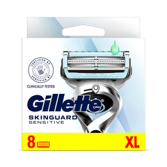 Image 1 for SkinGuard Sensitive Razor Blade Refills for Men,  8 Blades