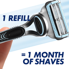 Image 4 for SkinGuard Sensitive Razor Aloe - 4 Blades