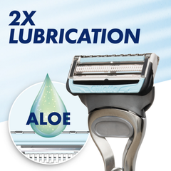 Image 5 for SkinGuard Sensitive Razor Aloe - 4 Blades