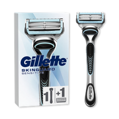 Image 2 for SkinGuard Sensitive Men’s Razor, 1 Handle, 1 Blade Refills