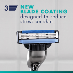 Image 5 for Mach3 Razor Refills for Men, 8 Razor Blade Refills