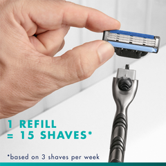 Image 3 for Mach3 Men’s Razor Blade Refills, 12 Count
