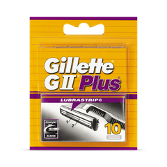 Image 1 for GII Plus Men’s Razor Blades – 10 Refills