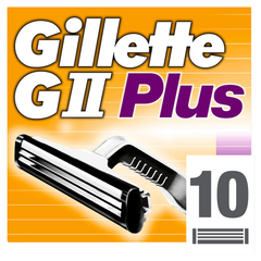 Image 2 for GII Plus Men’s Razor Blades – 10 Refills