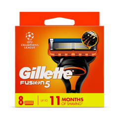 Image 1 for Fusion5 Razor Refill for Men, Gillette 8 Razor Blade Refill