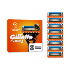 Image 2 for Fusion5 Razor Refill for Men, Gillette 8 Razor Blade Refill