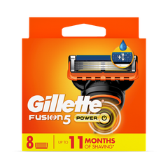 Image 1 for Fusion5 Power Razor Refill for Men, Gillette 8 Razor Blade Refill
